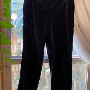 Boden navy velvet pants